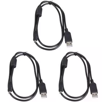 1 м 8-контактный USB-кабель для синхронизации данных с ПК для Nikon Olympus Pentax Panasonic Sanyo