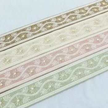 1 м хлопчатобумажная вышитая кружевная ткань отделка своими руками шитье штор ручная работа ремесленные ленты материалы