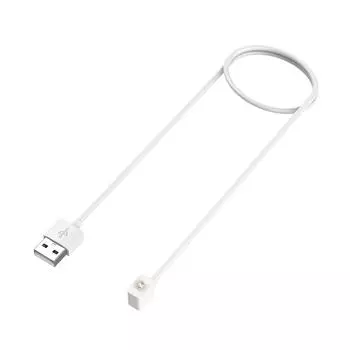 1 м кабель для зарядки 2Pin Smart Band магнитная док-станция для быстрой зарядки для Xiaomi Mi Band 9 NFC 8 NFC браслет белый