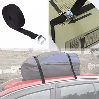 1 м пряжка стяжной ремень грузовые ремни для автомобиля мотоцикла велосипеда с металлической пряжкой буксировочный трос прочный ремень с храповым механизмом для багажа C1s1