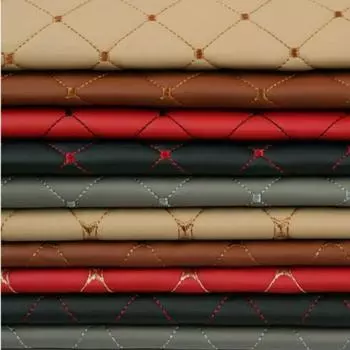 1 м ПВХ искусственная кожа ткань с губкой синтетическая для пошива сумки диван губка стеганый автомобильный интерьер материал искусственная кожа 100x140cm чёрный