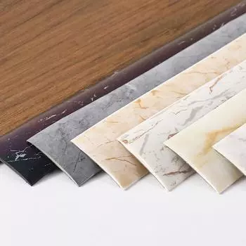 1 м ПВХ украшения дома окантовочная полоса проход порог дверной проем край закрывающая полоса шов перегородка украшение 4*100cm коричневый