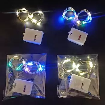 1 м светодиодная гирлянда в виде цветка-звезды для украшения - многоцветная светящаяся полоса 1 meter, individual packaging чистый белый