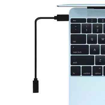 1 м USB C удлинительный кабель типа C папа-мама PD зарядный удлинитель шнур