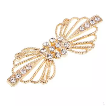 1 металлические пуговицы со стразами для украшения одежды пальто золотой