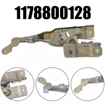1* Металлический передний левый шарнир капота для Mercedes для CLA W117 2013-2019 1178800128 Запчасти Аксессуары CHINA