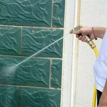 1, металлический распылитель воды высокого давления для сада, садовый распылитель, шланг для воды, струйный распылитель для бытовых нужд, газонов, мытья автомобилей, полива двора