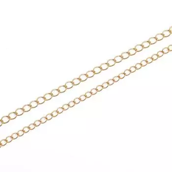 1 метр медная цепочка хвостовая цепь для DIY ожерелья, браслета, изготовления ювелирных изделий, аксессуары для рукоделия 3mm