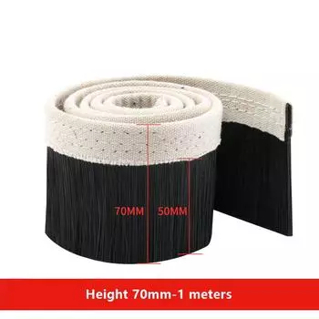 1 метр за штуку ЧПУ фрезерный шпиндельный двигатель пылесос деревообрабатывающий гравировальный пылеудаляющий чехол нейлоновая щетка