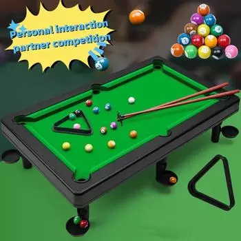 1 Мини-бильярдный набор для детей, домашний бильярдный стол для мальчиков, развивающая игрушка, игра в снукер L