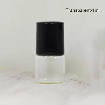 1 мл, 2 мл, 3 мл, 5 мл, 10 мл, янтарный тонкий стеклянный рулон на бутылке, пустая многоразовая бутылка, образец тестового эфирного масла, флаконы для духов с роликом 1ml