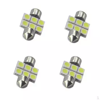 1 мм светодиод 50 SMD гирлянда для подсветки номерного знака в салоне двери, упаковка из 4 шт.