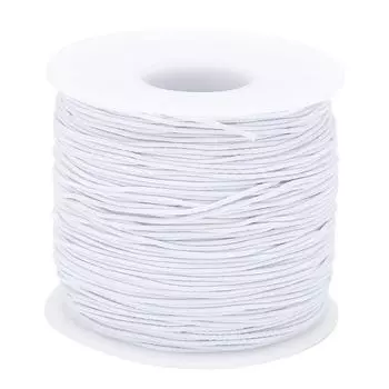 1 мм X 100 м эластичная нить шнур DIY ремесло веревка ювелирные изделия браслет изготовление веревка белый