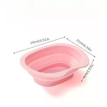 1 многофункциональная складная салфетка для чистки кистей для макияжа, подходящая для легкой очистки косметических миксеров, спонжей и кистей серый