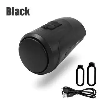 1 многофункциональный велосипедный звуковой сигнал 125 дБ 2-в-1 и противоугонная сигнализация красный