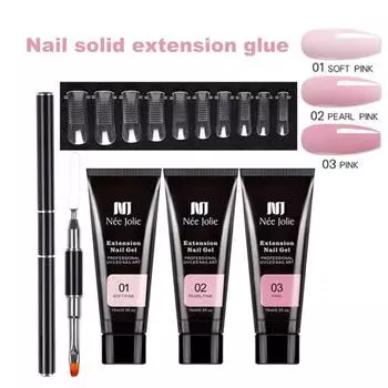 1 набор 15 мл отличного быстросохнущего легкого жидкого клея для ногтей DIY наращивание ногтей художественный маникюр подарок на день рождения 1