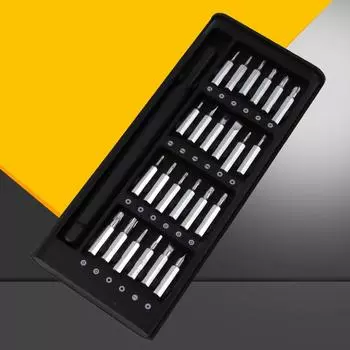 1 набор 24 в 1 отверток многофункциональный инструмент для разборки бытовой техники прецизионный набор отверток комбинированный набор чёрный
