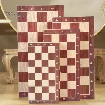 1 набор 3 в 1 шахматная настольная игра деревянные шахматы шашки нарды складная портативная детская взрослая коробка для хранения фигур классическая стратегическая шахматная игра S