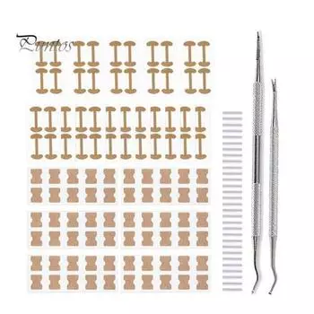 1 набор эффективных безболезненных инструментов для педикюра Пластырь для коррекции ногтей на ногах Изогнутые ногти на ногах Наклейки для маникюра