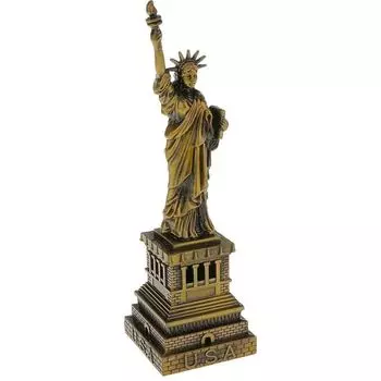 1 Набор для уникального подарка, Декоративные элементы для спальни, гостиной, офиса, ресторана и сада, Декоративная витрина для дома (Статуэтка Статуи Свободы-1 шт.)