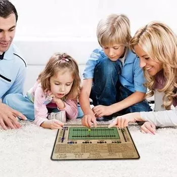 1 набор футбольных кубиков настольная игра портативная дорожная деревянная футбольная доска для счета