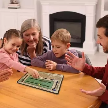 1 набор футбольных кубиков, настольная игра, портативная дорожная деревянная футбольная доска для детей и взрослых, интерактивная футбольная настольная игрушка, семейная вечеринка, игра, ночь S