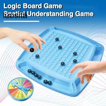 1 набор интерактивных магнитных шахмат, развивающий логическое мышление, пространственное понимание, забавную настольную игрушку для детей 20PCS синий