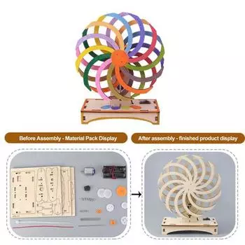 1 набор интересных шестеренок для вождения деревянные детские игрушки визуальная временная дислокация подарок