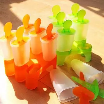 1 набор из 4 6 8 летних сеток для замороженного мороженого, форма для приготовления эскимо, кухонные инструменты, цвет 4 cells