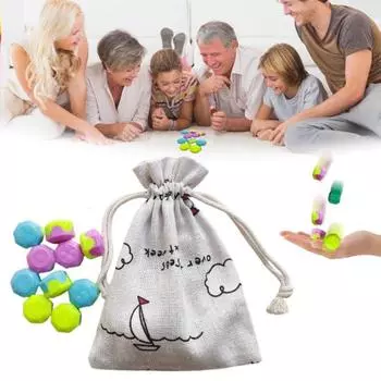 1 набор корейских традиционных игр для ловли камней, тренировка координации рук и глаз, для детей, взрослых, семейных вечеринок, геометрические игрушки для ловли камешков M