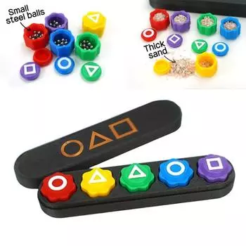 1 набор корейских традиционных ловящих камней с мини-мячами, развивающих зрительно-моторную координацию, народная игра с камнями для детей и взрослых, съемная игрушка для захвата камешков A