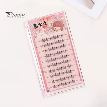 1 набор накладных ресниц, естественный вид, пушистые, многоразовые, женские, индивидуальные, накладные, нижние ресницы, инструменты для макияжа на сцене, для вечеринок B