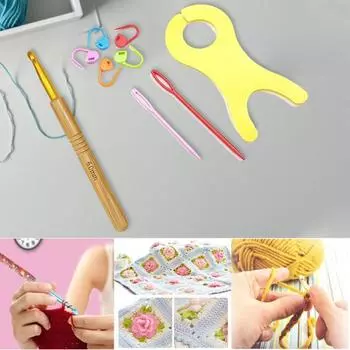 1 набор полезных удобных легких крючков для вязания крючком профессиональный инструмент для шитья аксессуары для женского использования 2.5mm B