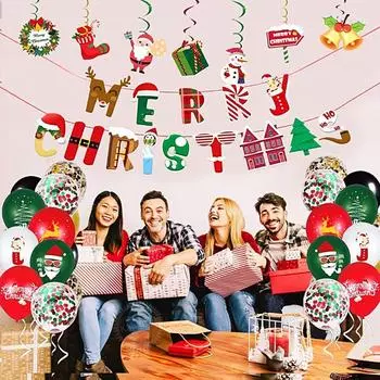 1 набор рождественских снежинок ручной работы Санта-Клауса высокого качества для создания атмосферы рождественской елки своими руками, новый воздушный шар, пряничный человечек