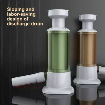 1 набор ручных насадок для колбасных изделий с 4 насадками, простой в использовании наполнитель для колбас в домашних условиях зелёный