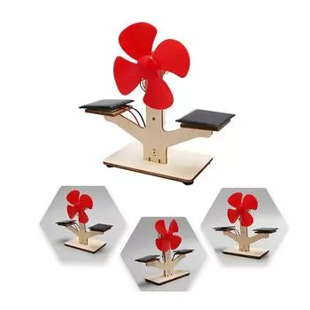 1 набор самодельных реквизитов для изучения физики, солнечный вентилятор, технология генерации электроэнергии, игрушки для материаловедения своими руками