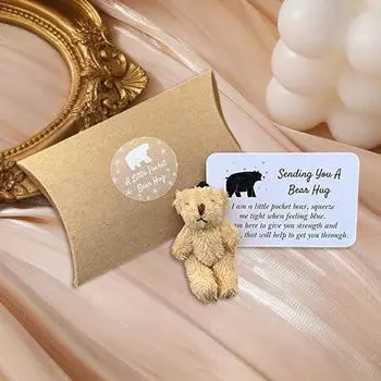 1 Набор Шик Сплошной Цвет Лучшие Друзья Медведь Кукла Свадьба Плюшевая игрушка День рождения Подарок белый