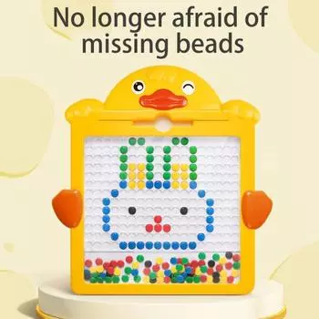 1 Набор Смешные Руки-глаза Координация Улучшить Воображение Хорошее Уплотнение Магнитный дизайн Письменный доска Детские принадлежности Живопись