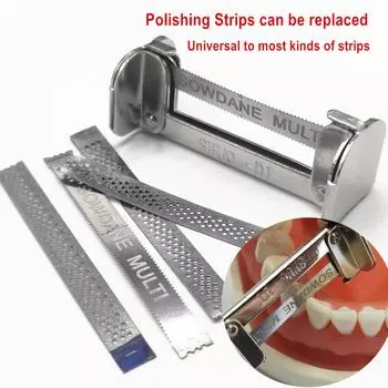 1 набор стоматологических ортодонтических полосок для восстановления межзубной эмали, отбеливание зубов, полировка эмали, инструменты для стоматолога 1 piece Tool