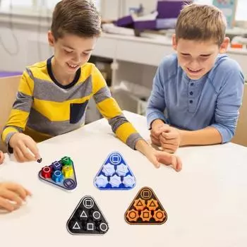 1 набор традиционных корейских игровых камней Джек-Стоун, набор для улучшения координации рук и глаз, портативный набор сит с шасси оранжевый