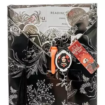 1 Набор Упаковочных Материалов для Подарков Готический Свидание вслепую с Книгой Подарочная Коробка Хэллоуин Жуткий Набор Книг Набор для Книжного Клуба Темного Романса D