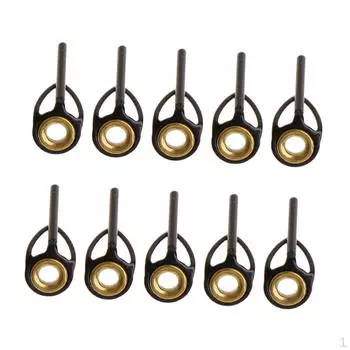 1 направляющие для удочек, износостойкие кольца для наконечников для морской воды, проушины 1.1mm