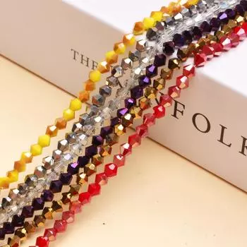 1 нить AB заостренные бусины, изготовление 4 мм однотонных модных бриллиантовых бусин, аксессуары ручной работы для ювелирных изделий в подарок