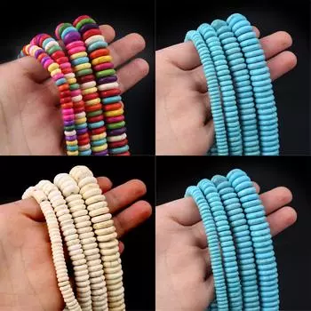 1 нить Энергетические натуральные каменные круглые бусины, рейки лечебные бирюзовые бусины-разделители для изготовления украшений на Хэллоуин, рождественские подарки, бусины своими руками 38 см 1String/2x6mm белый