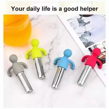 1 Pack Tea Straws Household Use Kitchen Accessory Cute Creativity Easy to Use Tools High Quality Non-toxic Garden