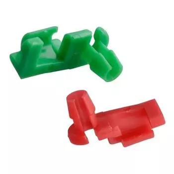 1 Pair 88981030 88981031 Car Tailgate Handle Rod Clips Automobile Tail Gate Clamp Removable Automotive Spare Accessory коричневый