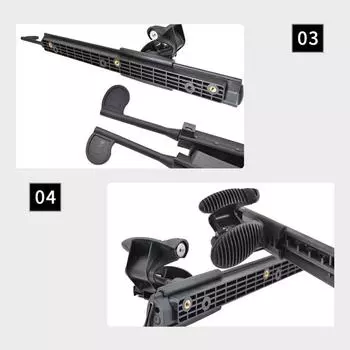 1 Pair Adjustable Kayak Footbrace Pedals Foot Pegs Footrest Rudder Control