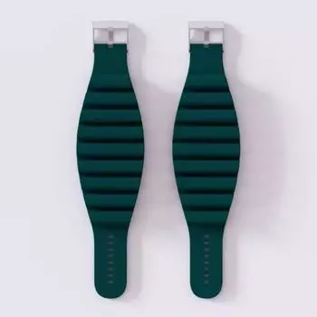 1 Pair Adjustable Wrist Weight Bracelet Silicone Weight-bearing Fitness Equipment Running