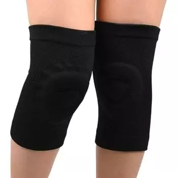 1 Pair Breathable Silicone Knee Pads Ultra-thin Sports Knee Pads Dancing Support Knee Pads Fitness l