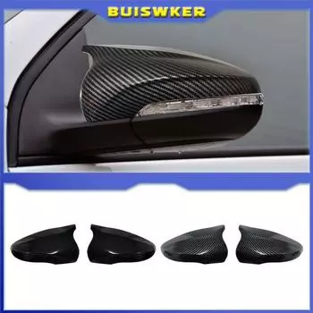 1 Pair Car carbon fiber rear mirror cover For Volkswage For Volkswagen Golf 6 MK6 GTI GTD 2009-2013